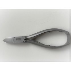 Negletang med dobbel fjeder 14 cm. rustfrit