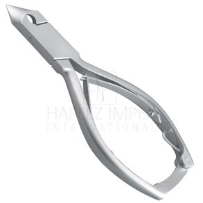 Negletang med skr/halvbid 14 cm. rustfrit