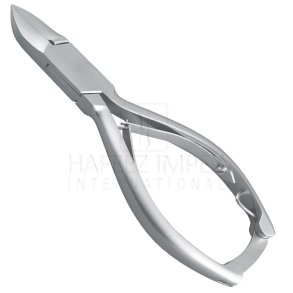 Negletang med dob.fj.rf. 14 cm med glat hndtag