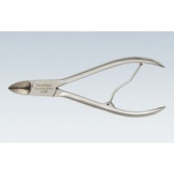 Negletang med rulle fjeder 13 cm. rustfrit