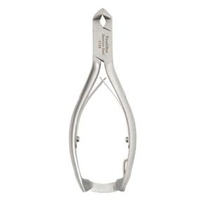 Negletang med skrbid/halvbid 14 cm. rustfrit