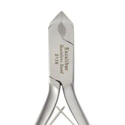 Negletang med skrbid/halvbid 14 cm. rustfrit