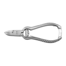 Negletang med spiral fjeder rustfrit