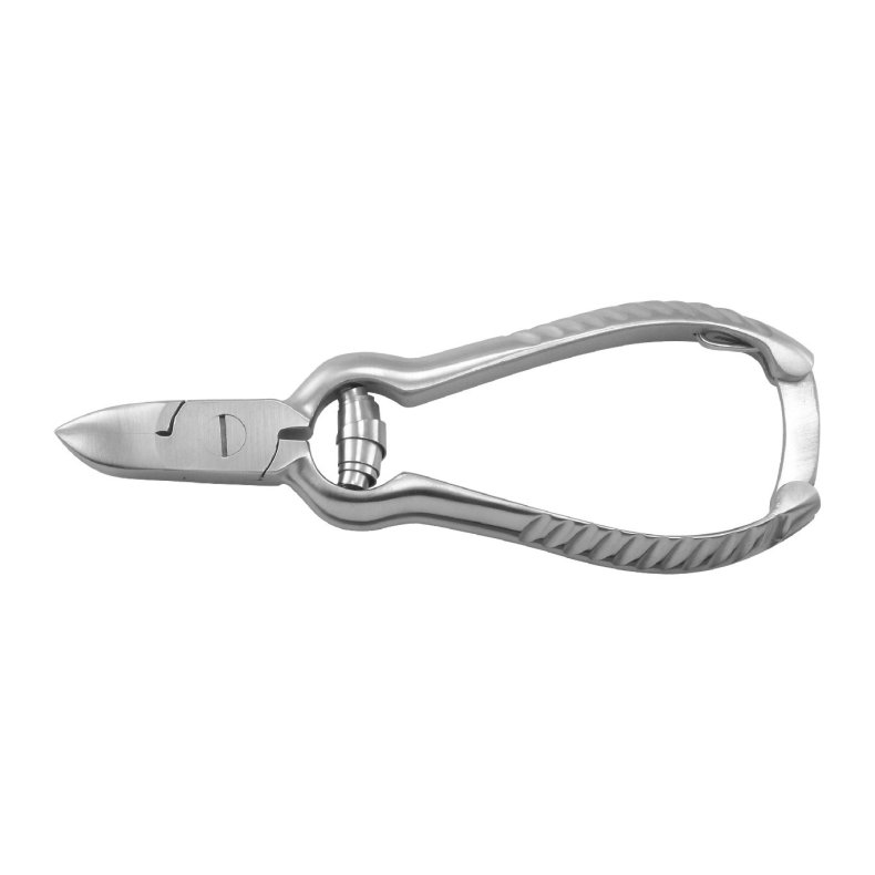 Negletang med spiral fjeder rustfrit