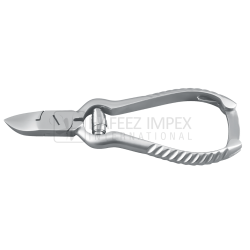 Negletang med spiral fjeder rustfrit