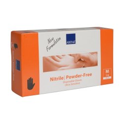 Nitril handske sort 100 stk. af sk.