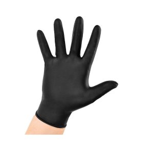 Nitril handske sort  100 stk. /sk.
