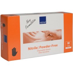 Nitril handske sort  100 stk. /sk.