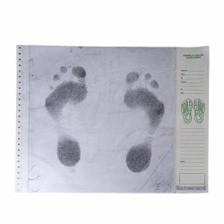 Pedograf papir,engangs, double 10 stk.