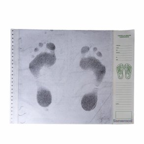 Pedograf papir,engangs, double 10 stk.