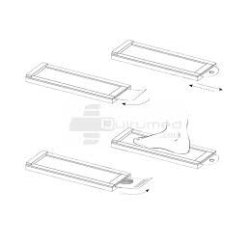 Pedograf inkl. 50 stk.papir og 1 stk.farve