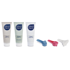 Phd voks engangshtter til ben, hvid 40 stk.