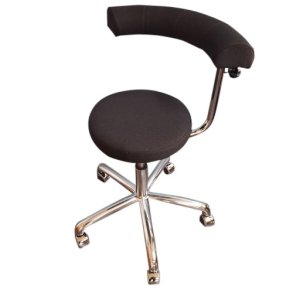 PHE Taburet med swing arm/rygln