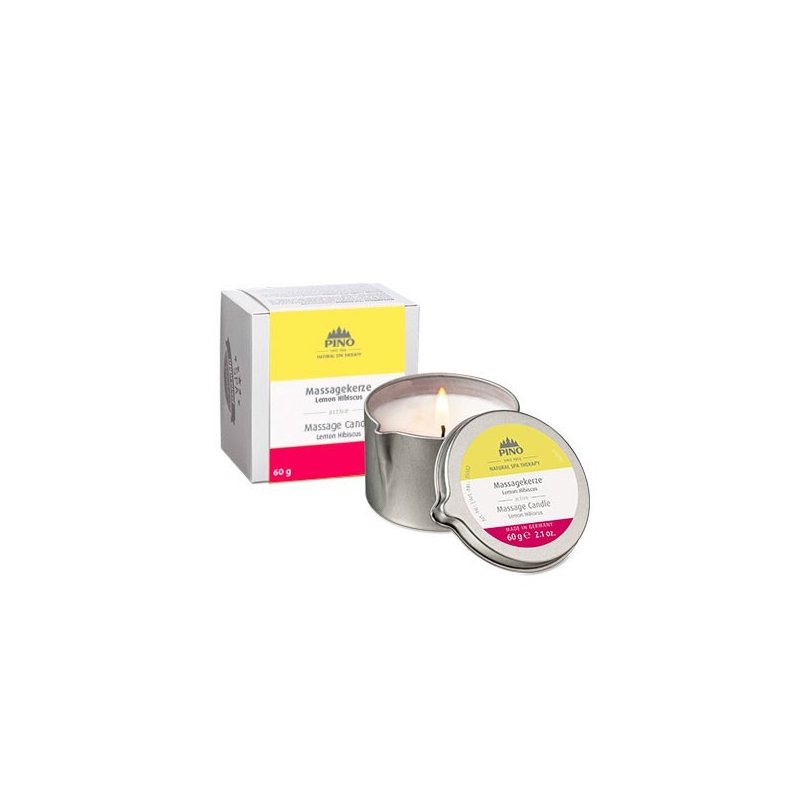 Pino Massagelys Lemon/Hibiscus