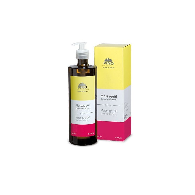 Pino Massageolie Lemon/Hibiscus 500 ml.