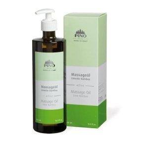 Pino massageolie. Lime/bambus 500ml.