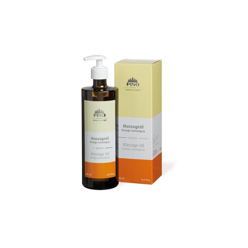 Pino massageolie. Orange/lemongrs 500ml.