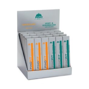PinoFit Display Arnica Cream & Sport + Vein Balm
