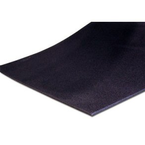 Plastazote sort 6 mm.