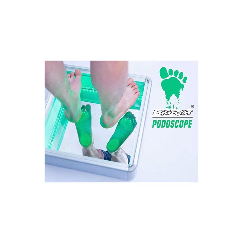 Podoscop "Big Foot" med LED lys