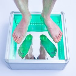 Podoscop "Big Foot" med LED lys