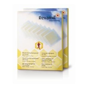 Revamil Srbandage 5X5 cm./sk. af 10 stk.