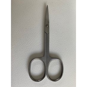 Saks til bryn, hud & negle  rustfrit 9 cm. lige