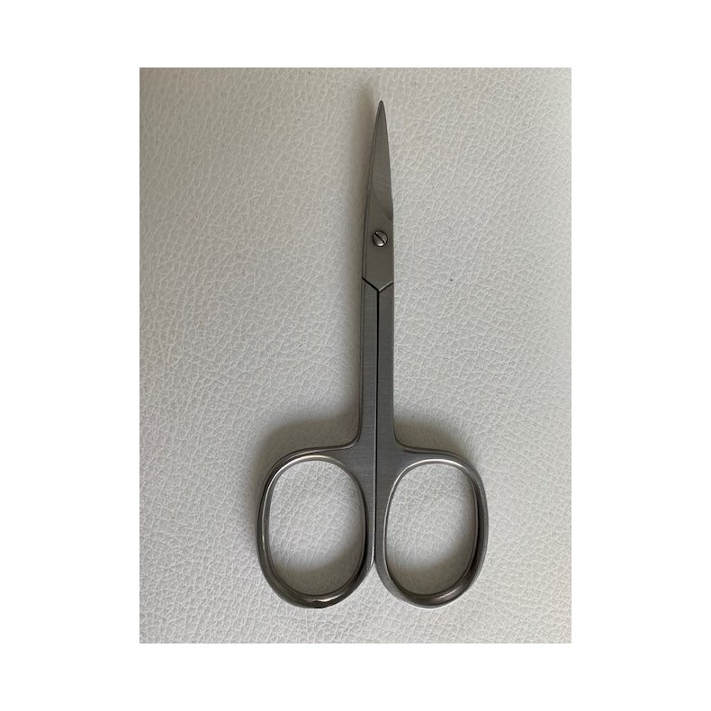 Saks til bryn, hud &amp; negle  rustfrit 9 cm. lige