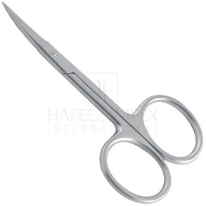 Saks til bryn, hud og negle  rustfrit 9 cm.