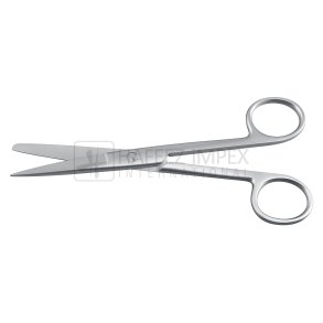 Sygeplejesaks skarp/stump 14 cm. rustfrit