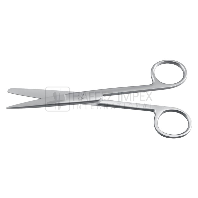 Sygeplejesaks skarp/stump 14 cm. rustfrit