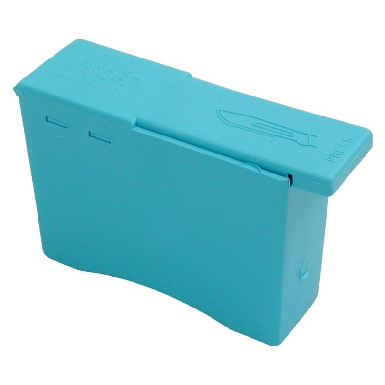 Sikkerhedsboks til brugtblade ,bl