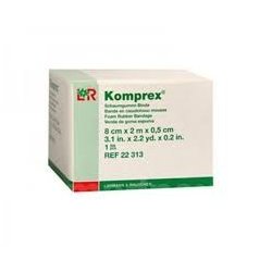 Skumgummi Komprexbinde 1 cm.