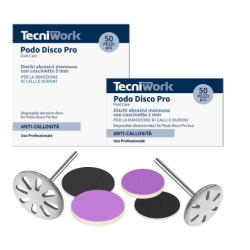 Slibedisk engangs 1 mm.  25 mm., 50 stk.