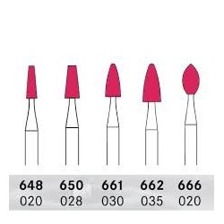 Slibesten konisk lyserd