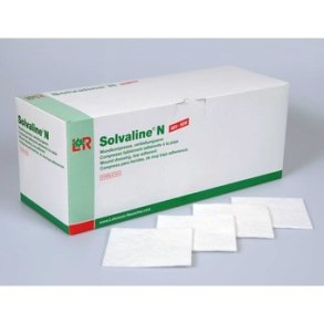 Solvaline 5X5 cm. steril, 100 stk.