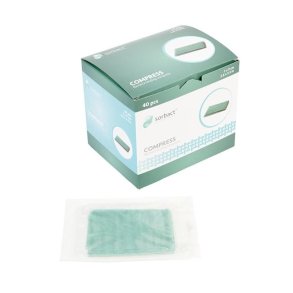Sorbact kompress 4X6 cm. /stk.