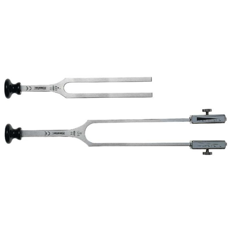 Stemmegaffel med dmper C 128