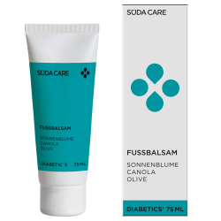 Sda Care Diabetisk Fodbalsam 75 ml.