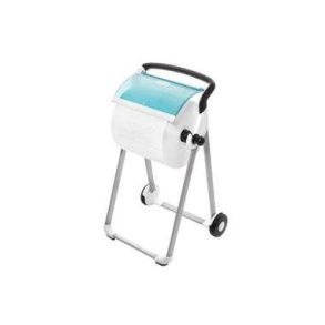Tork dispenser gulvstativ W1 hvid/turkis t/aftrringspapir