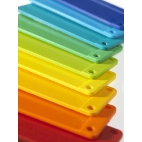 Tray Tags Grn Pack 100.  90 x 38mm. 