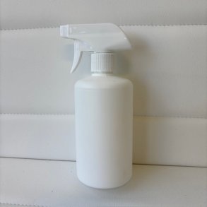 Flaske 500 ml. hvid med triggerspray