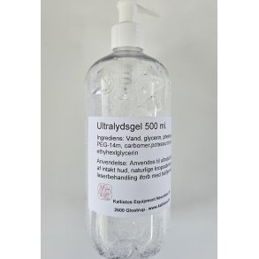 Ultralydsgel 500 ml.