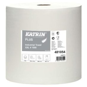 Vrksted rulle 4 lag 38 cm. X360 meter,hvid