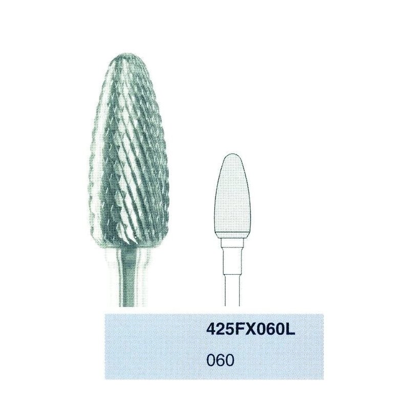 Venstre hnd frser/ Hrdmetal 425FX060L