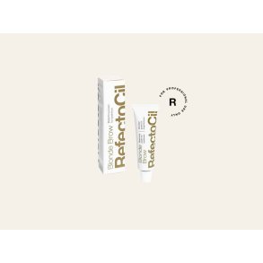 Vippe/bryn farve. Blond