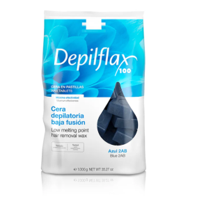 Voks blokke bl, azulen 1 kg. Depilflax